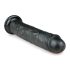 Easytoys - dildo mare cu ventuză - 28,5 cm - negru