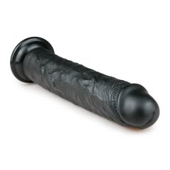 Easytoys - dildo extra mare cu ventuză (28,5cm) - negru