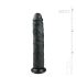 Easytoys - dildo mare cu ventuză - 28,5 cm - negru
