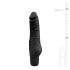 Easytoys - vibrator penis normal cu vibrații - silicon negru