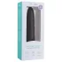 Easytoys Power Vibe - vibrator tip baghetă răsucită - silicon negru
