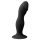 Easytoys - dildo negru cu ventuză și gland proeminent