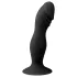 Easytoys - dildo glandă, ventuză - negru