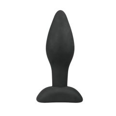 Easytoys - dildo anal de silicon - mic (negru)
