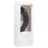 EasyToys - dildo anal curbat - silicon - negru