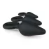 Easytoys - set plug anal cu inel - 3 piese - negru