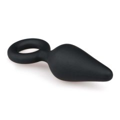 Easytoys Pointy Plug S - dildo anal (negru) - mic