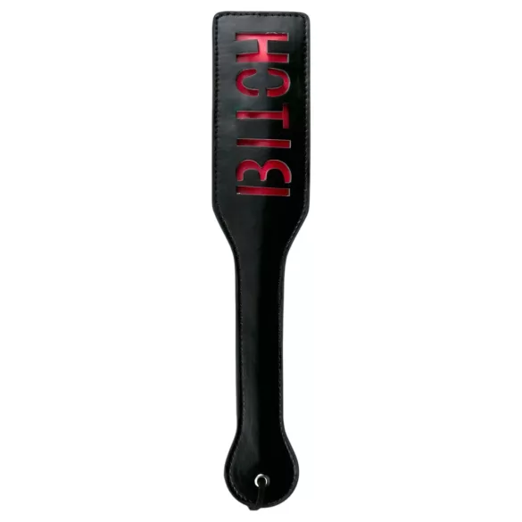 Easytoys Bitch - paletă din piele ecologică - negru