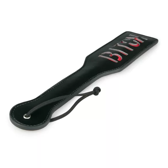 Easytoys Bitch - paletă din piele ecologică - negru