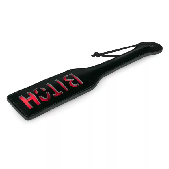 Easytoys Bitch - paletă din piele ecologică - negru