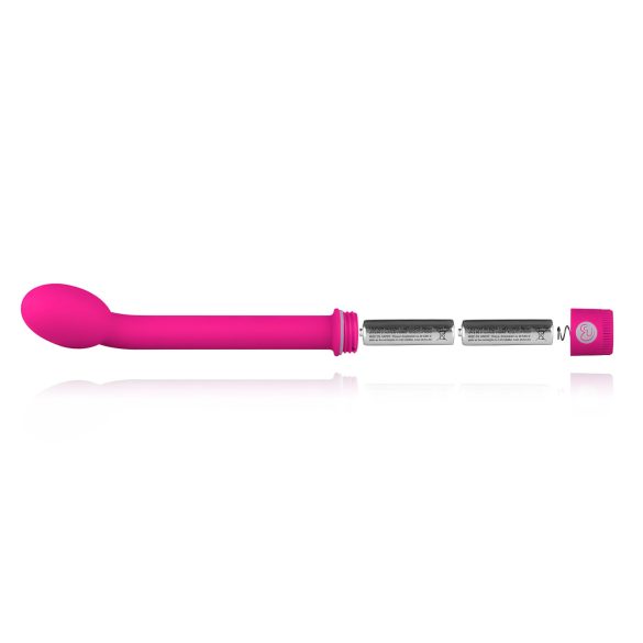 Easytoys - Vibrator punctul G subțire - silicon roz