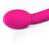 Easytoys - Vibrator punctul G subțire - silicon roz