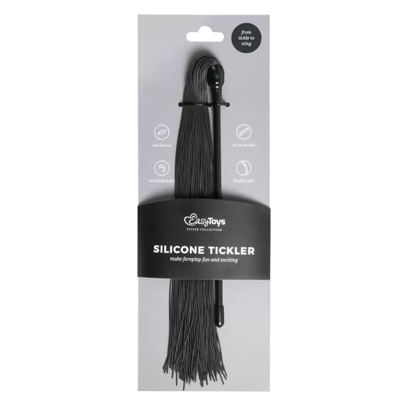 Easytoys - biciuță din silicon cu vârfuri - negru