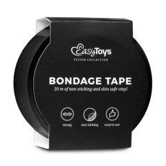 Easytoys Tape - bandă de legare - negru (20m)
