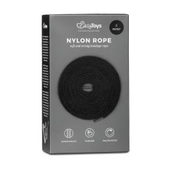 Easytoys Rope - frânghie de bondage (5m) - negru
