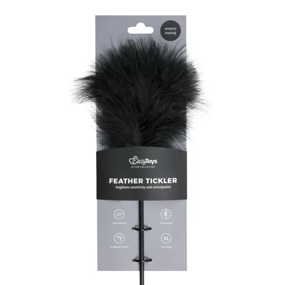 Easytoys - pene pentru mângâieri - lung - negru