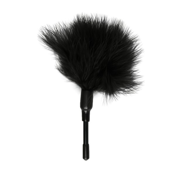 Easytoys - mângâietor cu pene - mic (negru)