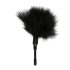 Easytoys - mângâietor cu pene - mic (negru)
