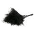 Easytoys - mângâietor cu pene - mic (negru)