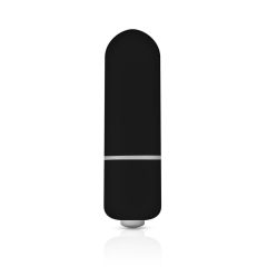 Easytoys - mini vibrator în formă de băț (negru)
