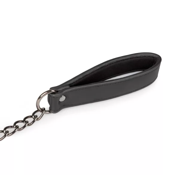 Easytoys - set cleme pentru sfârcuri, zgardă și lesă - 4 piese