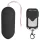 EasyToys - ou vibrator purtabil cu telecomandă (negru)