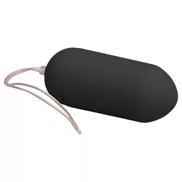 EasyToys - ou vibrator purtabil cu telecomandă (negru)