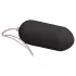 EasyToys - ou vibrator purtabil cu telecomandă (negru)