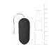 EasyToys - ou vibrator purtabil cu telecomandă (negru)