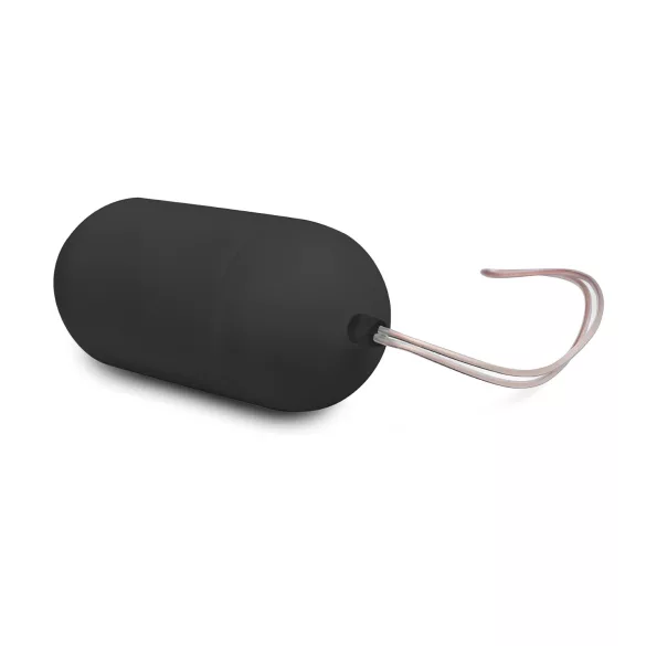 EasyToys - ou vibrator purtabil cu telecomandă (negru)