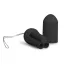 EasyToys - ou vibrator purtabil cu telecomandă (negru)