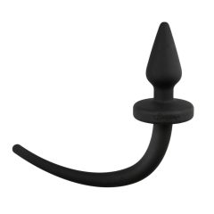 Easytoys Coada de Caine - dildo anal (negru)