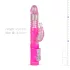 EasyToys Bunny - vibrator cu mișcare de împingere (roz)