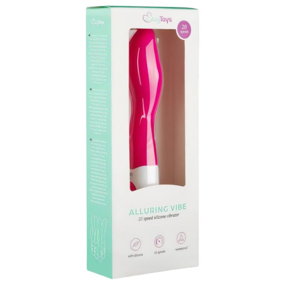 Easytoys - Vibrator pentru punctul G - rezistent la apă - roz