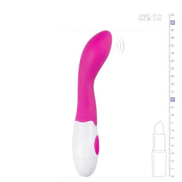 Easytoys Blossom vibe - Vibrator pentru punctul G - silicon roz