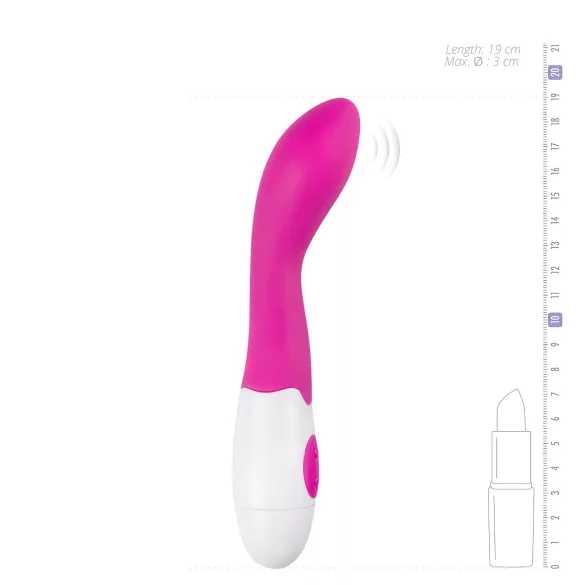 Easytoys Blossom vibe - Vibrator pentru punctul G - silicon roz