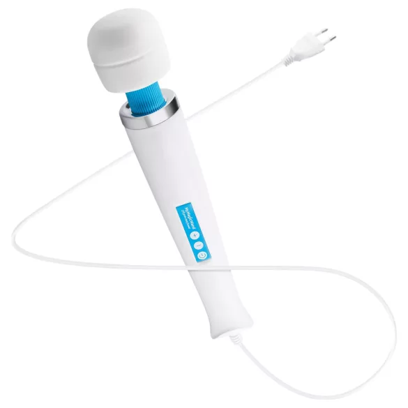 MyMagicWand - vibrator masaj puternic - alb-albastru