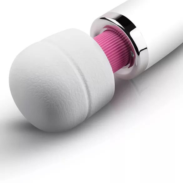 MyMagicWand - vibrator masaj puternic - alb-roz