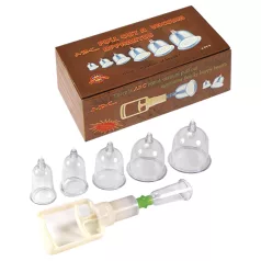 Rimba - set ventuze masaj cu vacuum - 6 piese
