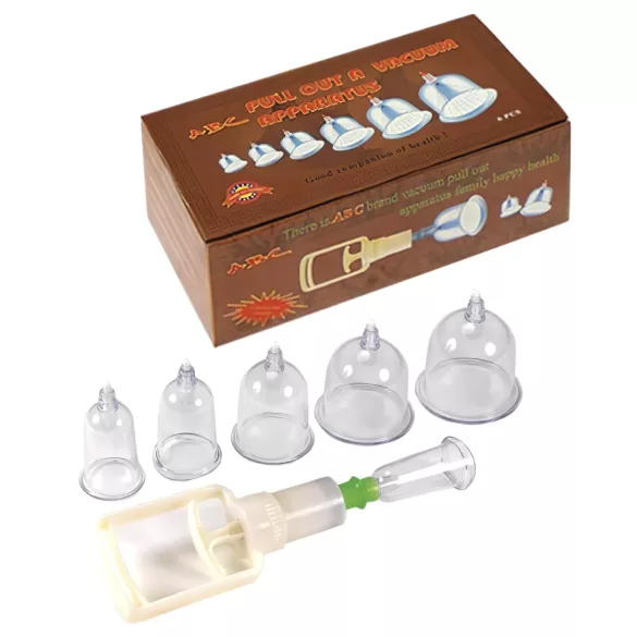 Rimba - set ventuze masaj cu vacuum - 6 piese