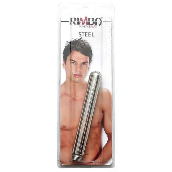 Rimba Steel - duș intim anal din oțel inoxidabil - argintiu