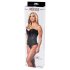 Amorable - Corset și tanga cu model imprimat (negru) - M