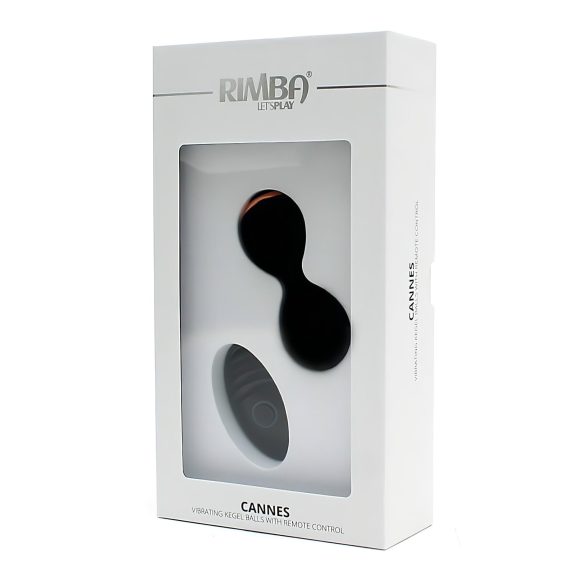 Rimba Cannes - ou vibrator wireless reîncărcabil (negru)