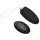 Rimba Venice - ou vibrator cu acumulator, wireless (negru)