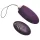 Rimba Venice - ou vibrator cu acumulator, cu telecomandă radio, purtabil (mov)