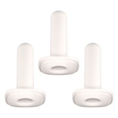   Kiiroo Onyx Standard Fit - mansetă pentru masturbator - 3 buc (alb)