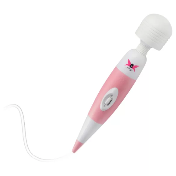 Pixey - vibrator de masaj cu fir (roz)