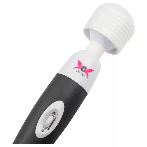 Pixey - vibrator de masaj cu fir (negru)
