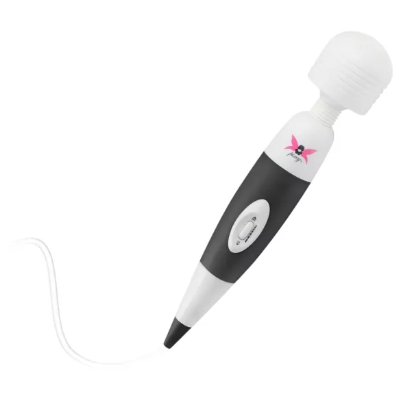 Pixey - vibrator de masaj cu fir (negru)