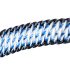 Gildo Glass Nr. 5 - dildo de sticlă spirală (transparent-albastru)